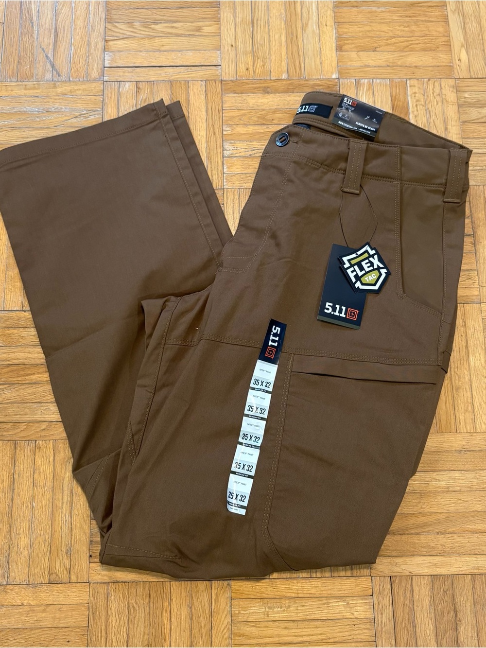 5.11 Tactical Apex Pant Battle Brown Workwear Pants